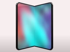 Onofficiële render van de iPhone Fold. (Afbeeldingsbron: Concept Creator via YouTube)