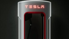 'Magic Dock' Supercharger met CCS-adapter (afbeelding: Tesla)