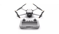 De Mini 3 Pro en zijn RC-afstandsbediening. (Afbeelding bron: DJI via Argos)