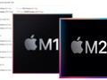 De Apple M2 GPU heeft behoorlijke prestatieverbeteringen geboden ten opzichte van zijn M1 tegenhanger. (Afbeelding bron: Apple/GFXBench - bewerkt)