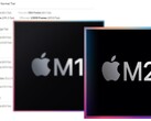 De Apple M2 GPU heeft behoorlijke prestatieverbeteringen geboden ten opzichte van zijn M1 tegenhanger. (Afbeelding bron: Apple/GFXBench - bewerkt)