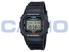 De Casio DW-5600UE heeft een LED-achtergrondverlichting in plaats van het oudere EL-paneel. (Afbeeldingsbron: Casio)