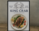 E Ink Marquee zou geweldig moeten zijn voor papierachtige displays die gebruikt worden in restaurants, vervoersknooppunten of winkelpuien. (Afbeeldingsbron: TechNews)