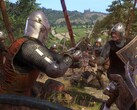 Afbeelding van een gevecht tussen ridders in Kingdom Come: Deliverance. (Afbeeldingsbron: Steam)