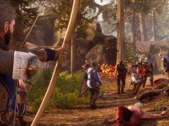 Een afbeelding van een gevecht tussen verschillende ridders. (Afbeeldingsbron: Steam)