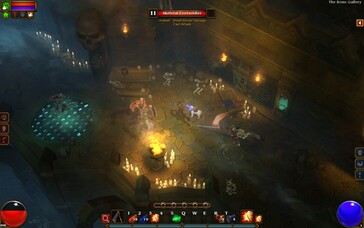 Afgebeeld: Een gameplay screenshot van Torchlight II.