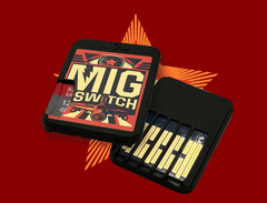 De MIG Switch flashcart gebruikt een MicroSD-kaart voor ROM-opslag. (Afbeeldingsbron: Mig-Switch)