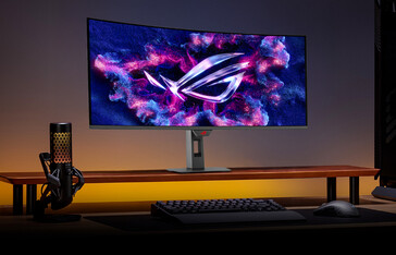 De ROG Strix OLED XG34WCDG. (Afbeeldingsbron: Asus)