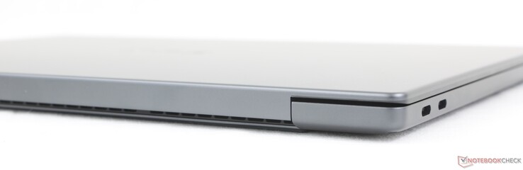 Achterzijde: Geen poorten