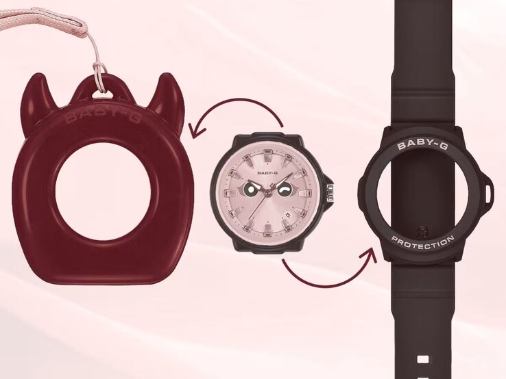 Het Casio Baby-G BGA-20K-horloge wordt geleverd met twee accessoires