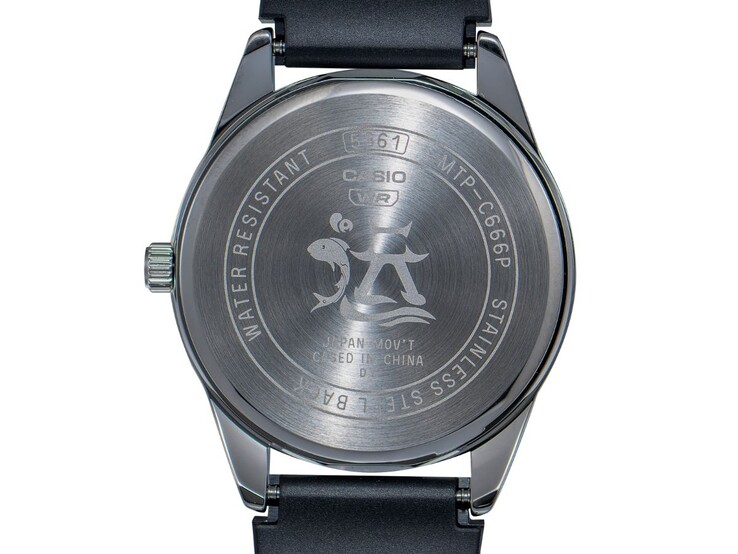 Casio's nieuwe MTP-C666 horloges hebben een gegraveerde achterkant van de kast
