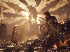 Lune en Gustave in Clair Obscur: Expeditie 33. (Afbeelding Bron: Sandfall Interactive)