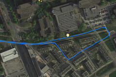 GPS Garmin Edge 500 – stad