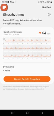 Bloeddrukmeting en ECG werken via een derde app, genaamd Samsung Health Monitor