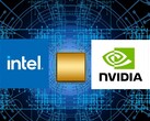 Nvidia heeft 5 miljard dollar in Intel geïnvesteerd en ontwikkelt samen met Team Blue chips. (Afbeeldingsbron: Intel, Nvidia, Pixabay, bewerkt)