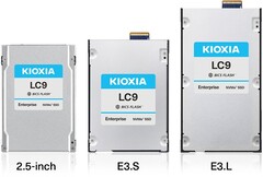 Kioxia onthult 245 TB LC9 ondernemings-SSD gericht op AI-schaal werklasten (Afb. bron: Kioxia)
