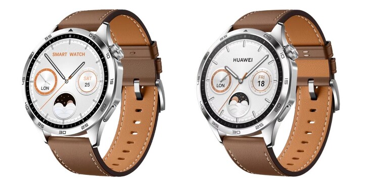 De Rogbid M6 (links) vs de Huawei Watch GT 4 (rechts). (Afbeeldingsbron: Rogbid)