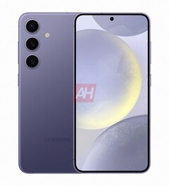 Samsung Galaxy S24 in de kleur Kobalt Violet (Beeldbron: Android Headlines)