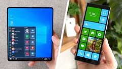 De Galaxy Z Fold4 wordt gebruikt als een Windows-tablet en een soort Windows-telefoon. (Afbeelding bron: Mark Spurrell)