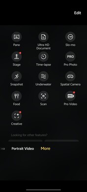 Camera UI