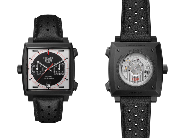 De TAG Heuer Monaco Chronograaf Stopwatch. (Afbeelding bron: TAG Heuer)