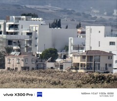 Vivo X300 Pro met 1600 mm teleconverter