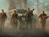 Zac Efron en zijn crew in de Battlefield 6 live action trailer (bron: Battlefield YT)