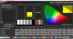 CalMAN ColorChecker (gekalibreerd)