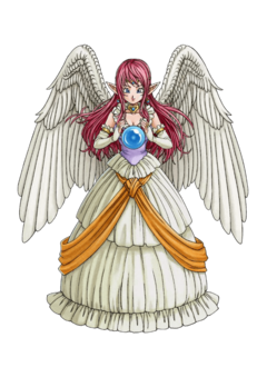 Rubiss (foto), een personage uit de tweede en derde Dragon Quest-games, zal zijn opwachting maken in de aankomende remake van het origineel. (Afbeeldingsbron: Square Enix)