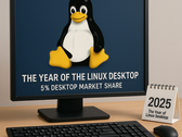 Linux bereikt een marktaandeel van 5% voor desktopbesturingssystemen, wat wijst op een stijgende populariteit onder consumenten en gamers. (Afbeelding gegenereerd via ChatGPT)