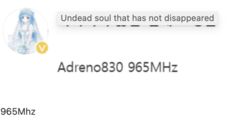 Snapdragon 8 Gen 4 GPU specificaties (afbeelding via Dcinside)