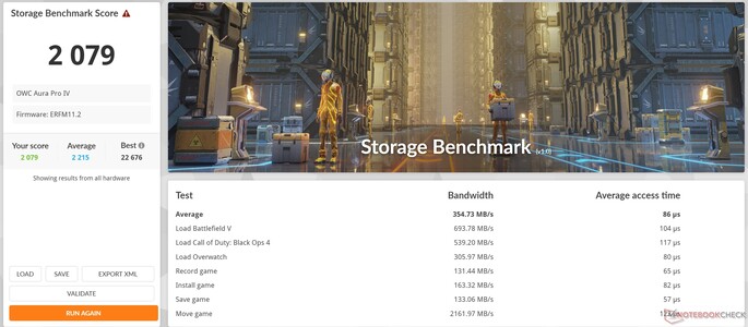 3DMark Opslagscore