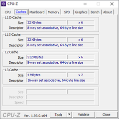 CPU-Z Caches