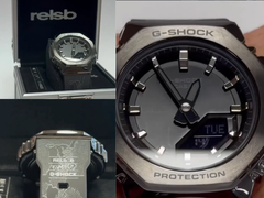 De nieuwe G-Shock GM-S2110B-8ARLSB wordt een samenwerking tussen Casio en Rels B - een Spaanse rapper.