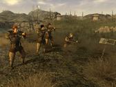 De NCR Misfits van de Flags of Our Foul Ups zijtocht in Fallout New Vegas