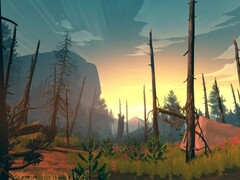 Afbeelding van het spel Firewatch. (Afbeeldingsbron: Steam)