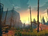 Afbeelding van het spel Firewatch. (Afbeeldingsbron: Steam)