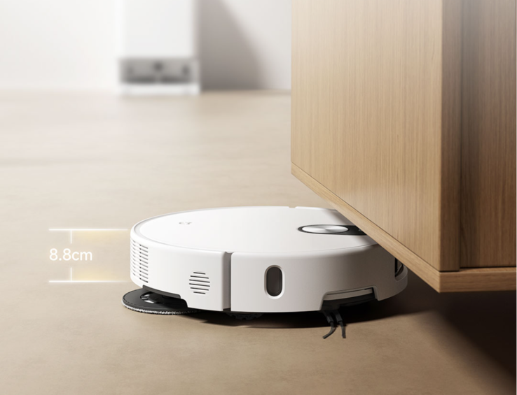 De Xiaomi Mijia Robot Stofzuig Mop M40 S heeft een intrekkende radarsensor. (Afbeeldingsbron: Xiaomi)