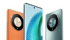 De middenklasse Honor Magic6 Lite heeft een enkele selfie-shooter aan de voorkant en een driedubbele camera aan de achterkant. (Bron: Honor)