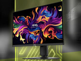 De MAG 271QPX QD-OLED E2 lijkt een goedkopere versie van de MAG 271QPX QD-OLED te zijn. (Afbeeldingsbron: MSI)