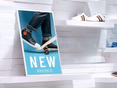 De EM32DX is een kleuren e-ink display dat nu beschikbaar is voor gewone consumenten (Afbeelding bron: Samsung)