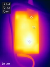 Voedingseenheid tijdens de stresstest