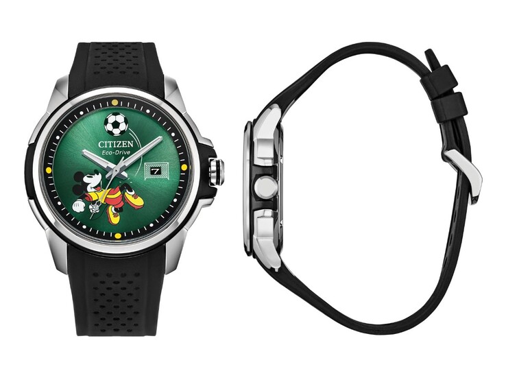 Het Citizen Disney Mickey Mouse Goalie AW1656-08W horloge