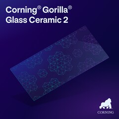 Corning Gorilla Glass Ceramic 2 zorgt ervoor dat telefoons vallen beter overleven zonder te breken. (Afbeeldingsbron: Corning)