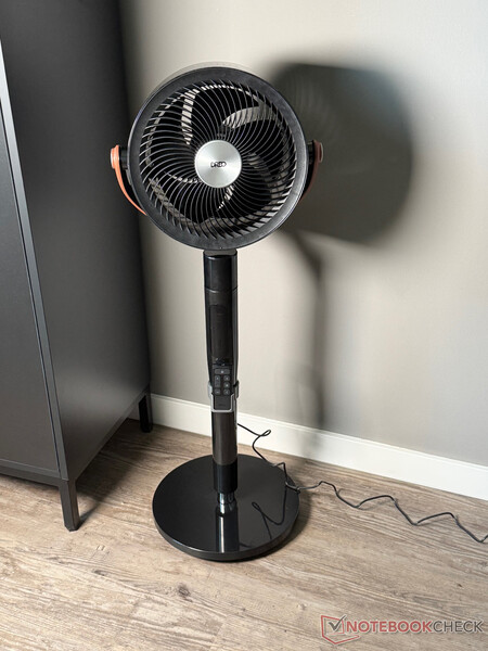 Dreo TurboPoly ventilator 513S ziet er chique uit