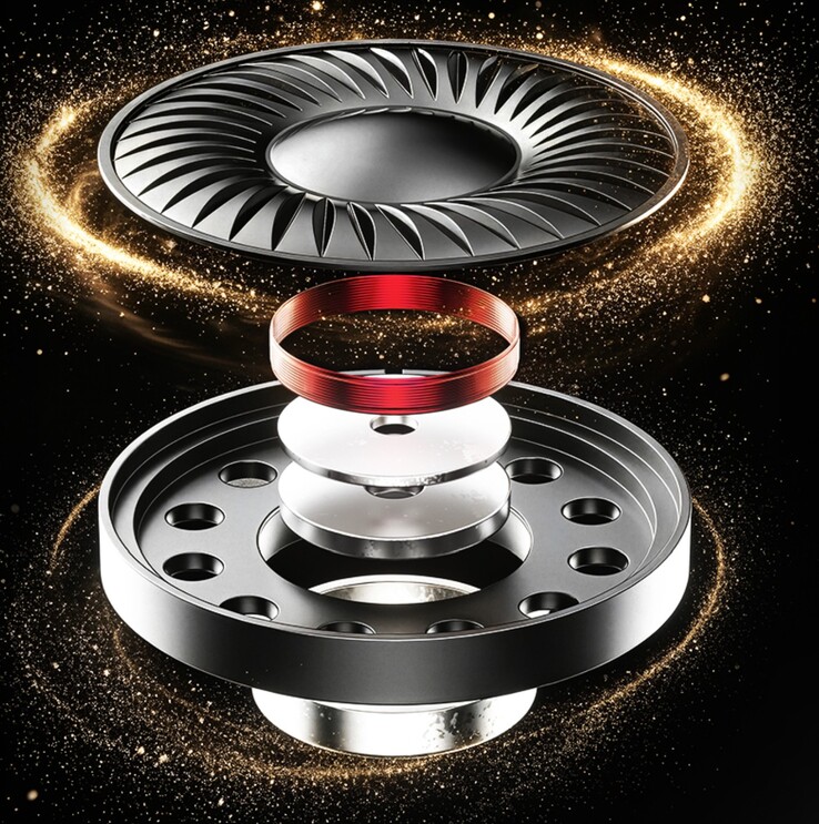 De Fiio Snowsky Nature-hoofdtelefoon maakt gebruik van 50 mm grote diafragma’s van Japans carbonzwart.