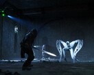 Een afbeelding van een gevecht tegen een wezen in Hell is Us.