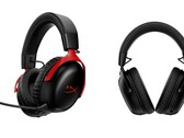 De HyperX Cloud III S draadloze gamingheadset is verkrijgbaar in rood en zwart. (Afbeeldingsbron: HyperX)