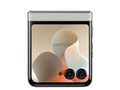 De Motorola Razr 60 zal een kleiner opvouwbaar scherm hebben. (Afbeeldingsbron: Xpertpick)