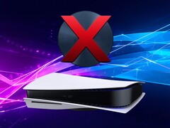 PS5-console afgebeeld met fysieke gameschijf